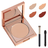 VOYOCUGE Corrector CC de Arcilla Coloreada con cepillo para aplicación precisa y tono natural.