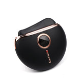 VRAIKO Eclipse: diseño negro con borde rose gold para un look elegante.
