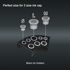 VryaSang copas pequeñas de tinta 8 mm para detalles finos.