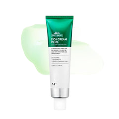 VT COSMETICS Cica Cream Plus, crema hidratante para hidratación profunda y piel suave.