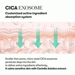 Hidratación profunda y barrera fortalecida con VT COSMETICS PDRN Cica Exosome Ampoule