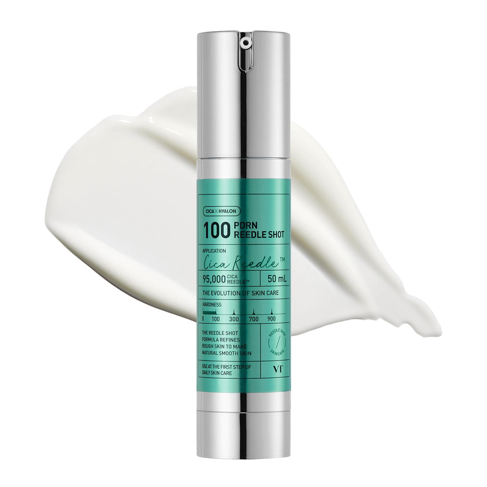 VT COSMETICS Reedle Shot 100 Serum en envase aporta luminosidad y nutrición a la piel
