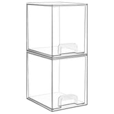Vtopmart cajones transparentes apilables para organizar maquillaje y cuidado de la piel