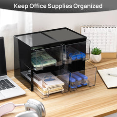 Vtopmart diseño moderno y durable para organizador de escritorio y tocador.