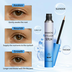W3W Lash Serum con ingredientes naturales para nutrir pestañas
