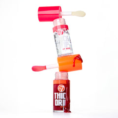 Conjunto W7 Juicy Lips, empaque regalo y doble brillo para regalar o disfrutar.