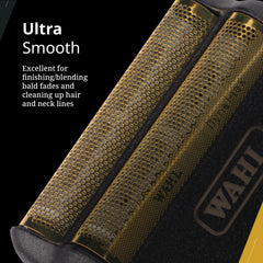Wahl Professional 5 Star Finale: hoja de oro para reducir irritación y lograr una rasurada uniforme.