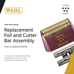 Barra cortadora de repuesto para Wahl 5 Star Series, rendimiento consistente