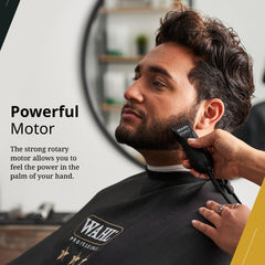 Wahl Professional Black Peanut Trimmer, motor rotativo potente para resultados constantes en recortes