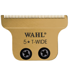 Wahl Professional T-Wide dorada: hoja de precisión para delineado nítido