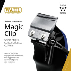 Wahl Magic Clip, cuchilla dientes escalonados para mezcla suave