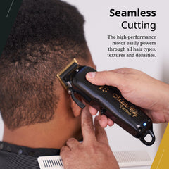Wahl Professional Magic Clip diseño ergonómico para sesiones largas y cómodas.