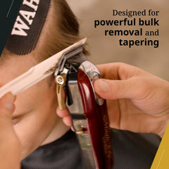 Wahl Professional Magic Clip : kit complet avec guides et accessoires pour coupes professionnelles.