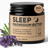 Wanciment Beurre Magnésium – bouteille montrant texture apaisante et sommeil potentiel.