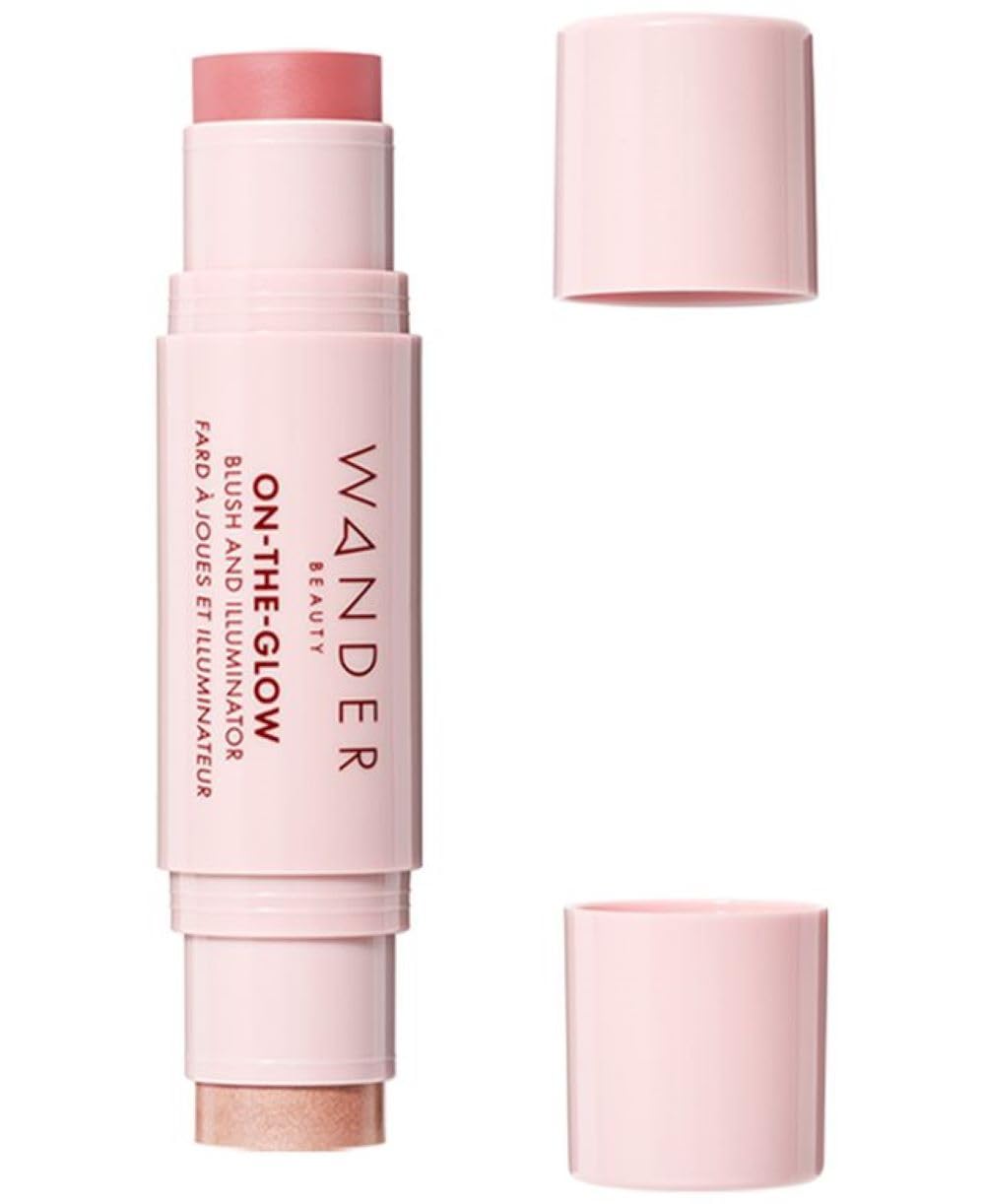 Wander Beauty On-the-Glow Rubor crema Coral Rose para mejillas y labios con acabado natural