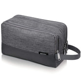 WANDF bolsa higiene para hombre, vista frontal, compacta y ligera para viajar