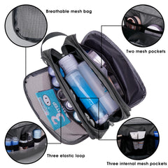 WANDF bolsa resistente al agua para viaje, vista lateral y tela ultraligera