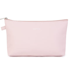 WANDF bolsa cosmética, tejido suave resistente al agua, protege cosméticos en casa o de viaje.