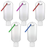 Botellas Wangzi 50 ml con clip para viaje, fáciles de transportar