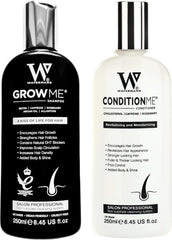 Watermans Grow Me Champú: botella visible para promover crecimiento capilar y vitalidad.