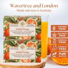 Jabón Wavertree & London natural con manteca de karité para la piel