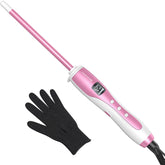 Rizador Wavytalk con barra cerámica de 3/8 pulgadas para rizos definidos y brillo