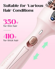 wavytalk cepillo termico crea ondas naturales y estilo rapido