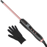 Rizador Wavytalk 3/8 cerámico rosa para rizos definidos y duraderos.
