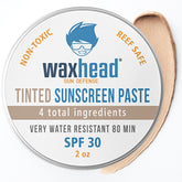 Waxhead zinc oxide protector solar para surf con cobertura estable.