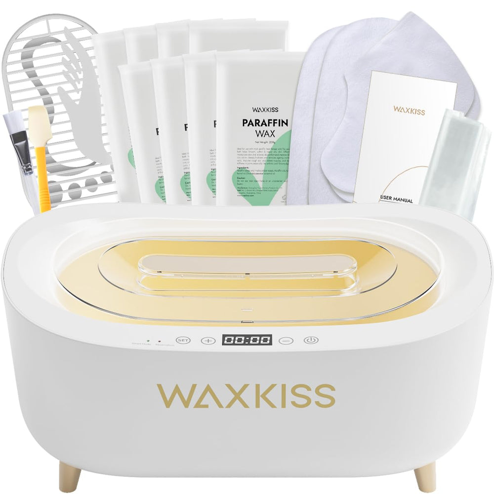 Waxkiss máquina de cera para manos y pies, spa en casa seguro