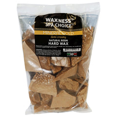 Waxness Spa Choice Mineral Oro Demi textura cremosa para deslizamiento suave.