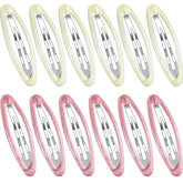 Waydress clip pelo oval tortuga 2.8 pulgadas, ideal para peinados diarios con estilo.