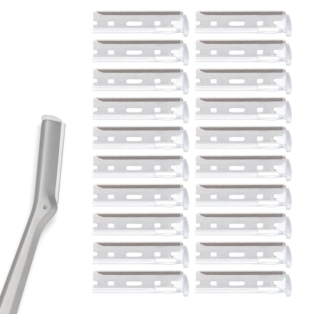 WDVFETGBGHHDSCFRCE, hojas recambio para afeitado facial; exfoliación suave posible.