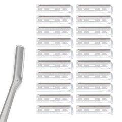 WDVFETGBGHHDSCFRCE, hojas recambio para afeitado facial; exfoliación suave posible.