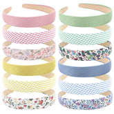 Diademas Wecoe, set de colores y diseños, ideal para combinar con cualquier atuendo.