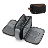 Wedama bolsa de aseo para hombre, exterior resistente al agua, ideal para viajes.