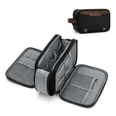Wedama bolsa de aseo para hombre, exterior resistente al agua, ideal para viajes.