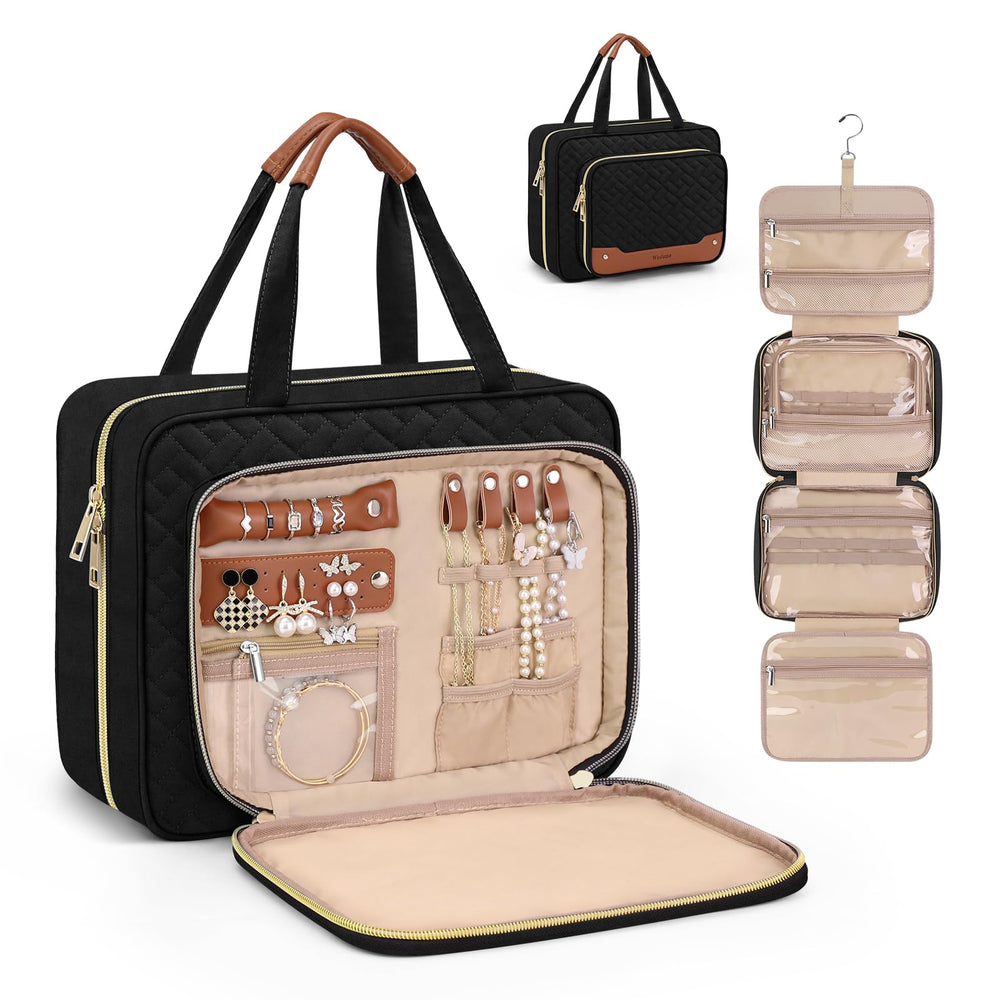 Wedama bolso de aseo exterior con cierre, ideal para viajar