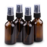 Wedama botellas rociador vidrio ámbar 2oz, ideal para viaje y cuidado de la piel