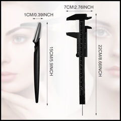 Cuchilla recorte cejas Weewooday ideal para delinear bordes y zonas