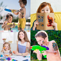 Weipbwor tatuajes temporales, camión, ideal para temáticas de transporte