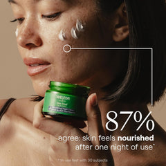 Ingrédient cica et squalane, Weleda Skin Food Nuit apaise et nourrit.