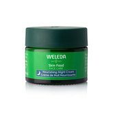 Weleda Skin Food Nuit, flacon et texture riche prête à nourrir la peau.