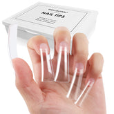Wellquinn uñas pato extralargas para manicuras llamativas y duraderas