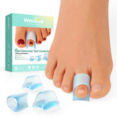 Welnove Corrector dedo martillo: conjunto de seis para realinear dedos.