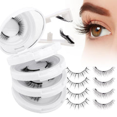 Wendy Lashes imanes para aspecto natural, cómodo y sin pegamento diario.