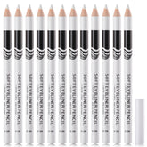 WENJLYJ lapiz delineador blanco, 12 piezas, punta suave para trazos precisos.