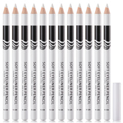 WENJLYJ lapiz delineador blanco, 12 piezas, punta suave para trazos precisos.