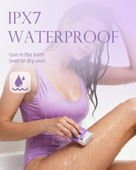 WEQOEE afeitadora apta para ducha con IPX7.