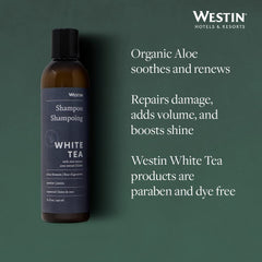 Westin champú té blanco aloe: retiene humedad para cabello hidratado